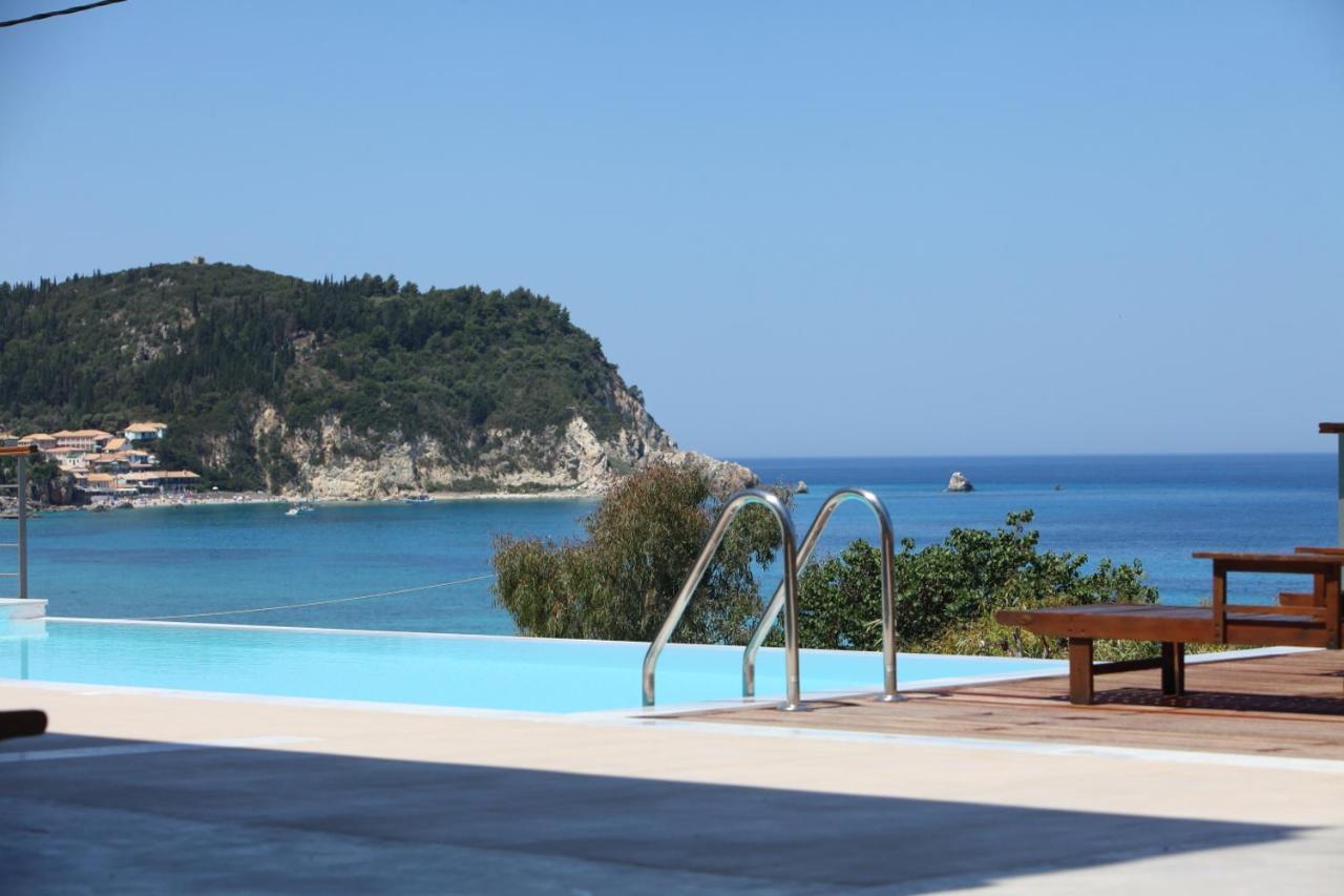 Capro - Milos Bay Villas Áyios Nikítas Buitenkant foto
