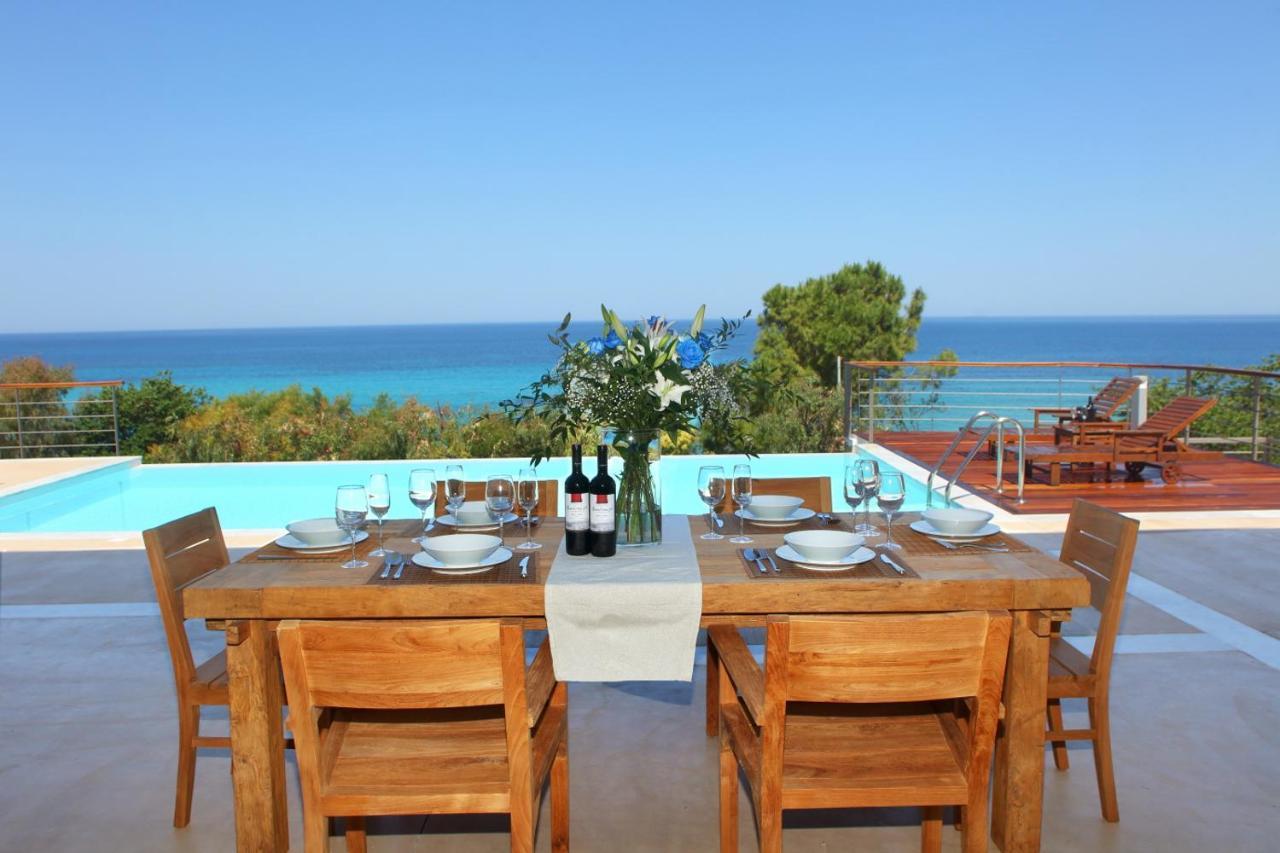 Capro - Milos Bay Villas Áyios Nikítas Buitenkant foto
