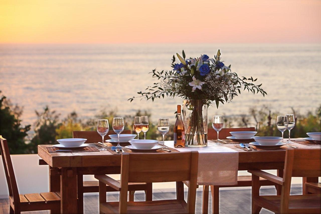 Capro - Milos Bay Villas Áyios Nikítas Buitenkant foto