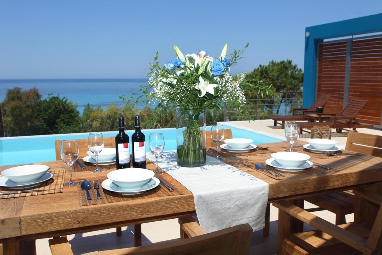 Capro - Milos Bay Villas Áyios Nikítas Buitenkant foto