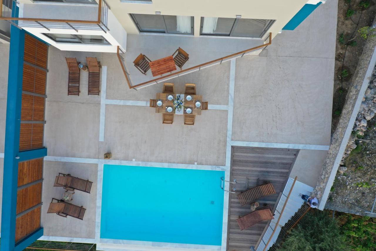 Capro - Milos Bay Villas Áyios Nikítas Buitenkant foto